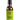 A glass bottle of Smokin' Ed's Verde - Mild, with a green label featuring flames and a pepper logo, contains brownish-green savory hot sauce and is topped with a black cap.