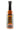 Ginger Goat Harvest Heat is a 5 fl oz (148 ml) spicy hot sauce with natural ingredients, featuring a black label with an illustrated orange goat head and bold text, and a vibrant orange-red color.