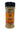 Smokin' Ed's Blazin' Chicken Seasoning 5 oz comes in a clear plastic bottle with a black lid. An orange label with flames and a chicken logo wraps the bottle, showing off the fiery seasoning inside, crafted by Smokin’ Ed.