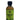 A 2 fl oz Smokin' Ed's Verde Mini Bottle with a black cap and green label featuring bold black flames. This medium heat sauce is perfect for those who enjoy balanced spice.