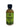A 2 fl oz Smokin' Ed's Verde Mini Bottle with a black cap and green label featuring bold black flames. This medium heat sauce is perfect for those who enjoy balanced spice.