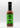 A bottle of Smokin' Ed's Soysabi - Mild hot sauce with a green label featuring black flames and text, standing upright against a plain white background. This wasabi hot sauce delivers a unique, mild flavor experience.
