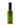 A bottle of Smokin' Ed's Taco - Mild sauce, featuring a green label, red flames at the bottom, and a black cap, full of flavorful chile peppers, shown against a white background.