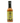 A bottle of Smokin' Ed's Thai Coconut - Mild hot sauce with a yellow label, black cap, fiery flames at the bottom, and a rooster logo. This mild sauce offers subtle hints of coconut cream in every drop.