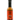 A bottle of Smokin’ Ed’s Wing Thing - Mild, a smoky reddish-brown hot wing sauce with an orange label featuring black flames and the Smokin’ Ed’s logo, topped with a black cap.