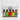 Five bottles from the Smokin' Ed's Mini Mild to Medium 2oz - 5 Pack, with colorful labels, are arranged in front of a white box labeled Smokin' Ed's World Famous Peppers and featuring a Mild/Med sticker.