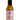 A bottle of Smokin' Ed's Mustard Passionfruit - Hot with a pink label, black cap, and yellow-orange sauce. The label has flame graphics and showcases the chili powder blend and bold spicy heat.