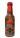 Jersey Barnfire Roasted Peach Habanero hot sauce comes in a 5 oz (148 ml) bottle with a red cap and a label showing a red barn and wood texture.