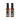 Two bottles of 2 for $25 Reaper Squeezins Carolina Reaper hot sauce with black caps and grim reaper labels stand side by side on a white background, highlighting their intense heat.