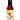 A 5 fl oz (148 ml) glass bottle of Born to Hula Cayenne, a Louisiana-style hot sauce with red chili pepper graphics—perfect as your new everyday all-natural hot sauce.