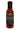A glass bottle of Imperial Apple BBQ Sauce with a black label featuring an eagle crest, filled with deep red all-natural sauce and capped with black.
