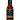 A bottle of AKA Miso Ghost-Reaper Hot Sauce with a black label featuring chili art and spice icons. Made with miso and ghost pepper, this Hot Ones sauce is extremely spicy, vegan, and gluten-free.