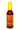 A bottle of Foo Foo Mama Choo hot sauce with a yellow cap and a fiery label showing an angry, flame-eyed face, bold red and yellow text, made with the intense heat of Carolina Reaper Pepper.