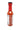 A bottle of Extra Hot Reaper Squeezins Signed features a red cap and label with handwritten white text. Made with Carolina Reaper Peppers, its side displays some nutritional facts and ingredients.