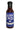 A 12 fl oz (355 ml) bottle of Burnt Ends Pear Burner BBQ Sauce with a blue label, white text, cow silhouette, and flame graphic. Infused with fiery Scorpion Pepper for extra heat.