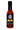 A 5 oz bottle of Rising Smoke Smoldering Embers hot sauce, with a black cap and label featuring colorful peppers, flames, and smoke. The fiery red sauce inside is smoked habanero.