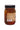A glass jar with a black lid holds chunky, colorful Carolina Reaper pickles in brine. The label reads "Mikey V's Spicy Reaper Pickles" and features a description and manufacturing details.