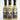 Three bottles of Bear River Maple Jalapeno Grassfire green sauce with Vermont maple syrup sit on a white background. Each glass bottle has a black cap and a vibrant label showcasing this unique flavor blend.