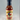 A 12 fl oz (355 mL) bottle of Mikey V's - Cherry BBQ Sauce, a Texas-style sauce labeled "Mild" and "Cherry BBQ Sauce," featuring red and green chili peppers and a Texas map on the label.